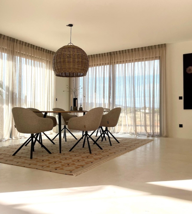 Resa Estates Ibiza te koop for sale finca modern dining area .jpeg